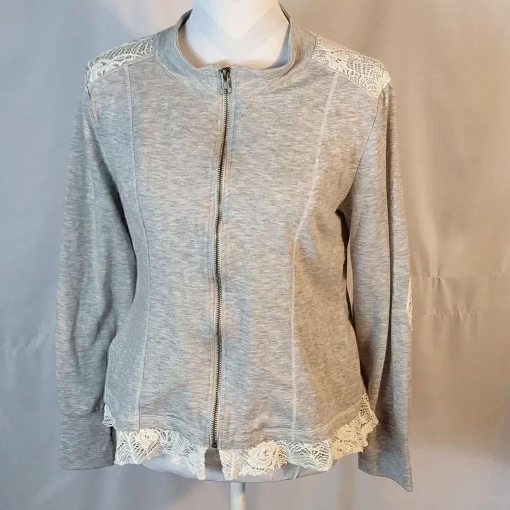 Francesca's Free Terry Jacket  - Picture 1 of 9
